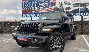 JEEP WRANGLER 4Xe SAHARA CX. AUTO 380 CV ANO 2022 full